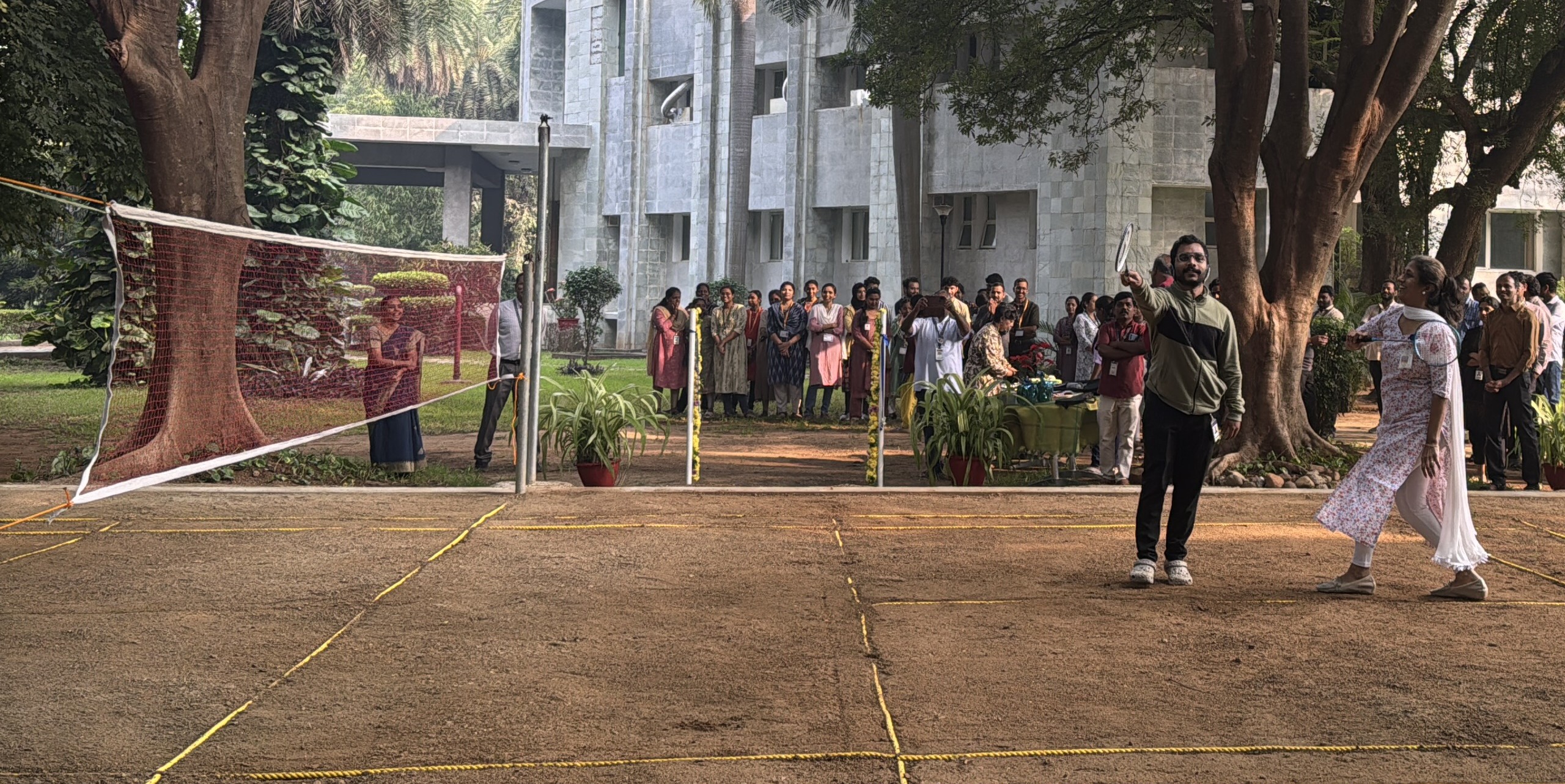 badminton court is envisioned as a hub for bonding, relaxation, and fun